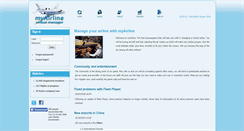 Desktop Screenshot of myairline.it